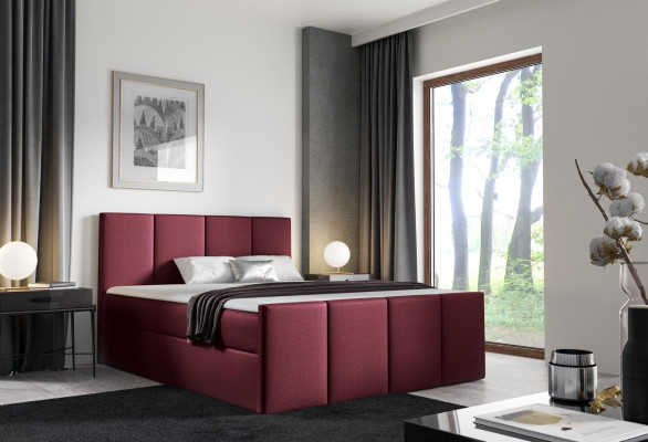 Bett Bettkasten Boxspringbett Möbel Schlafzimmer Design Doppel Hotel Modern Neu